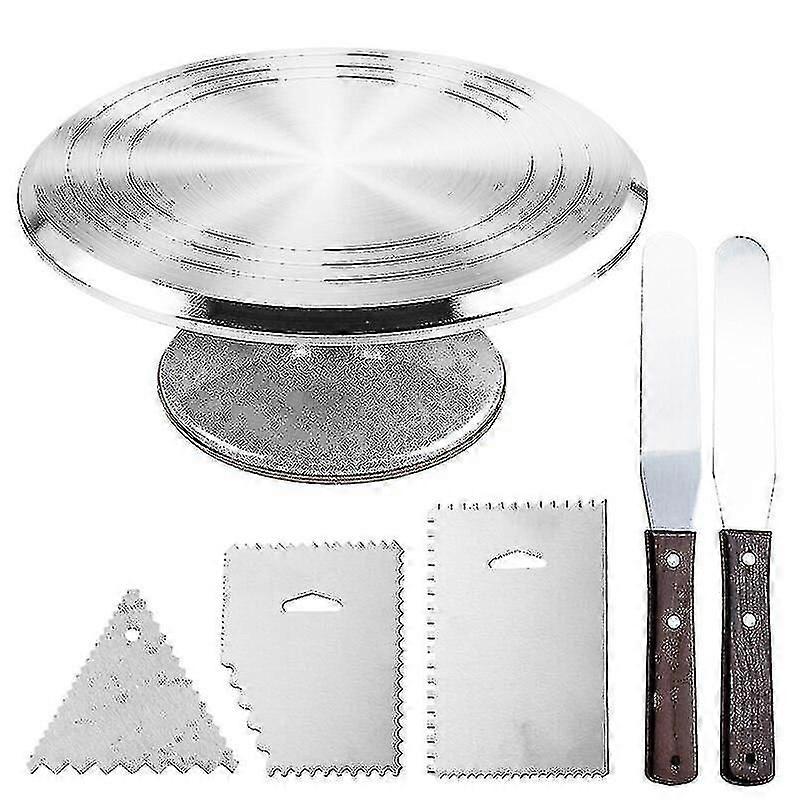 Decorating Turntable Cake Stand Set-fjkhf