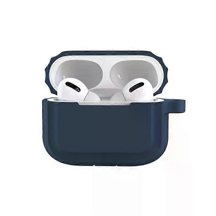 Bluetooth Earphone Case-Soft Silicone for AirPods Pro (Sapphire)