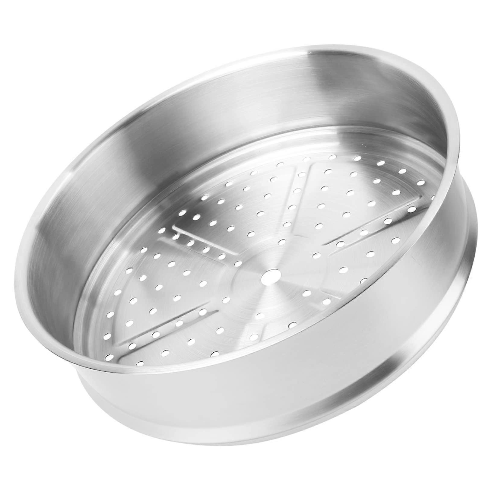 Stainless Steel Steamer Pot for Kitchen Cooking, 3-Tier Stackable Design, 12 Quart Capacity, Induction Compatible