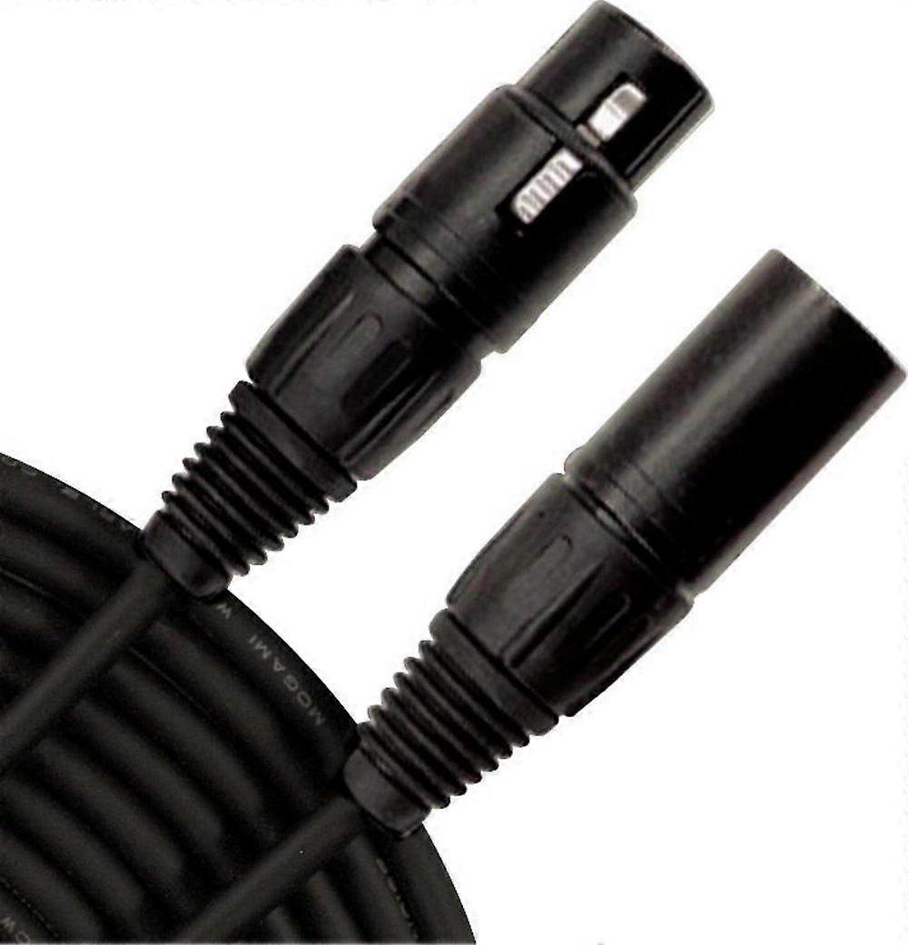 Silver Series XLR Microphone Cable 3 ft, Balanced Audio, High-Quality Shielding, Compatible with Studio and Stage Equipment