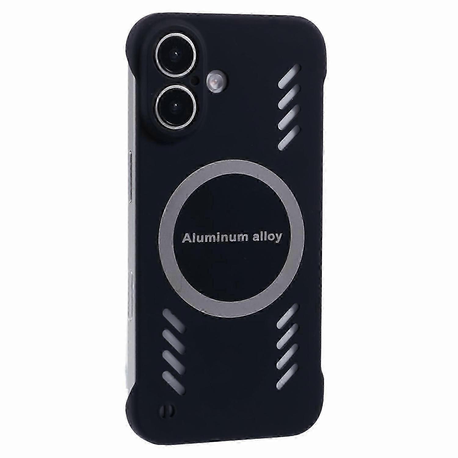 For iPhone 16 Case Hard PC Frameless Heat Dissipation Phone Cover