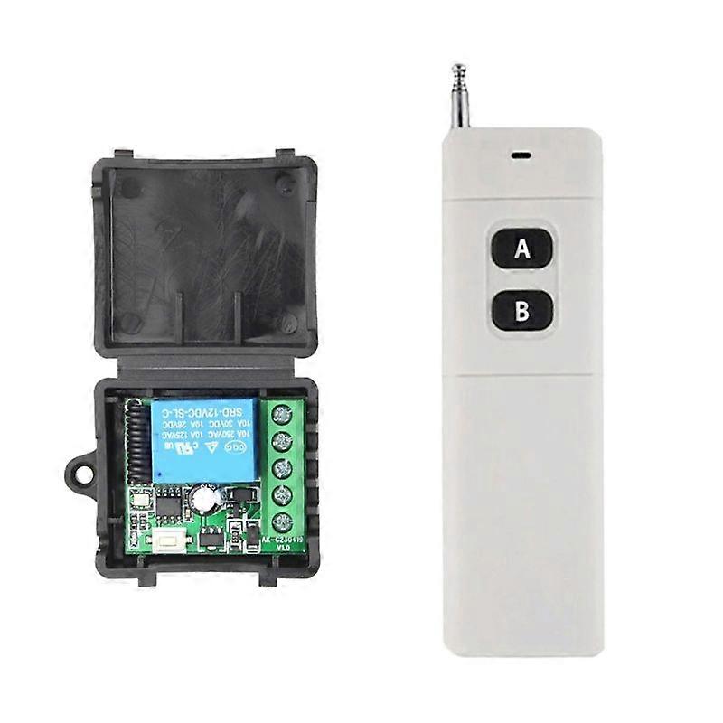 1 Set Wireless Remote Control Switches for Car Lights Road Control Garage Door