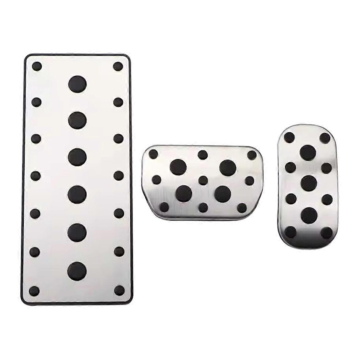 For Toyota C-HR AX20 2024 Stainless Steel AT MT Car Foot Pedals Stainless Steel Rest Accelerator Tra