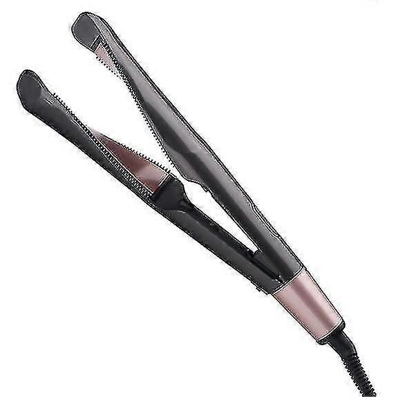 2 In 1 Permanent Heated Spray Panel Straightener With Dual Lcd Voltage And Adjustable Temperature(gr