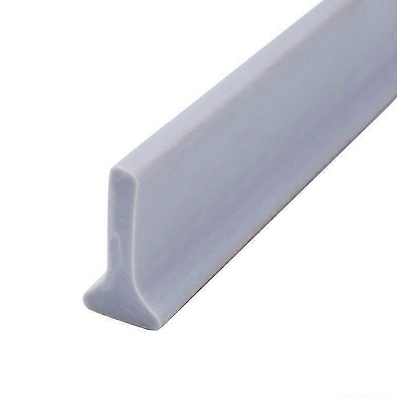Bathroom Silicone Water Retaining Strips Shower Room Wet Dry Separation Blocker Water Dam Flood Barrier Bendable Sealing StripCraft Pipe Cleaners