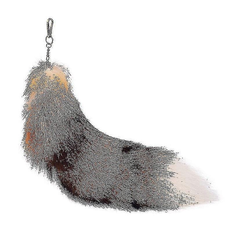 Sac renard Pendentif Voiture Antenne Fourrure Pendentif Queue de renard Decoration_llk13 Pendentif queue env. 40 cm Queue d’animal Extra Large Porte-clés Fourrure