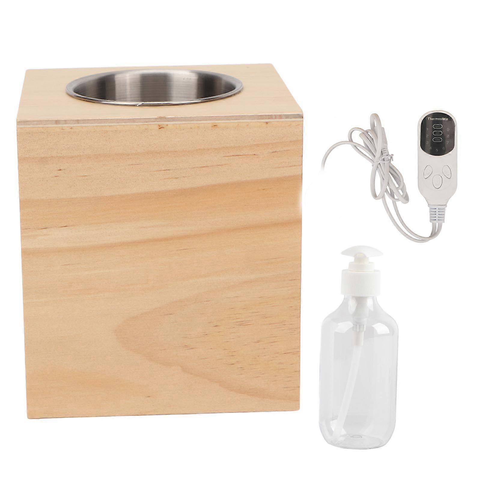 Massage Oil Heater Warmer Professional Heating Timeable Adjustable Temperature Single Bottle