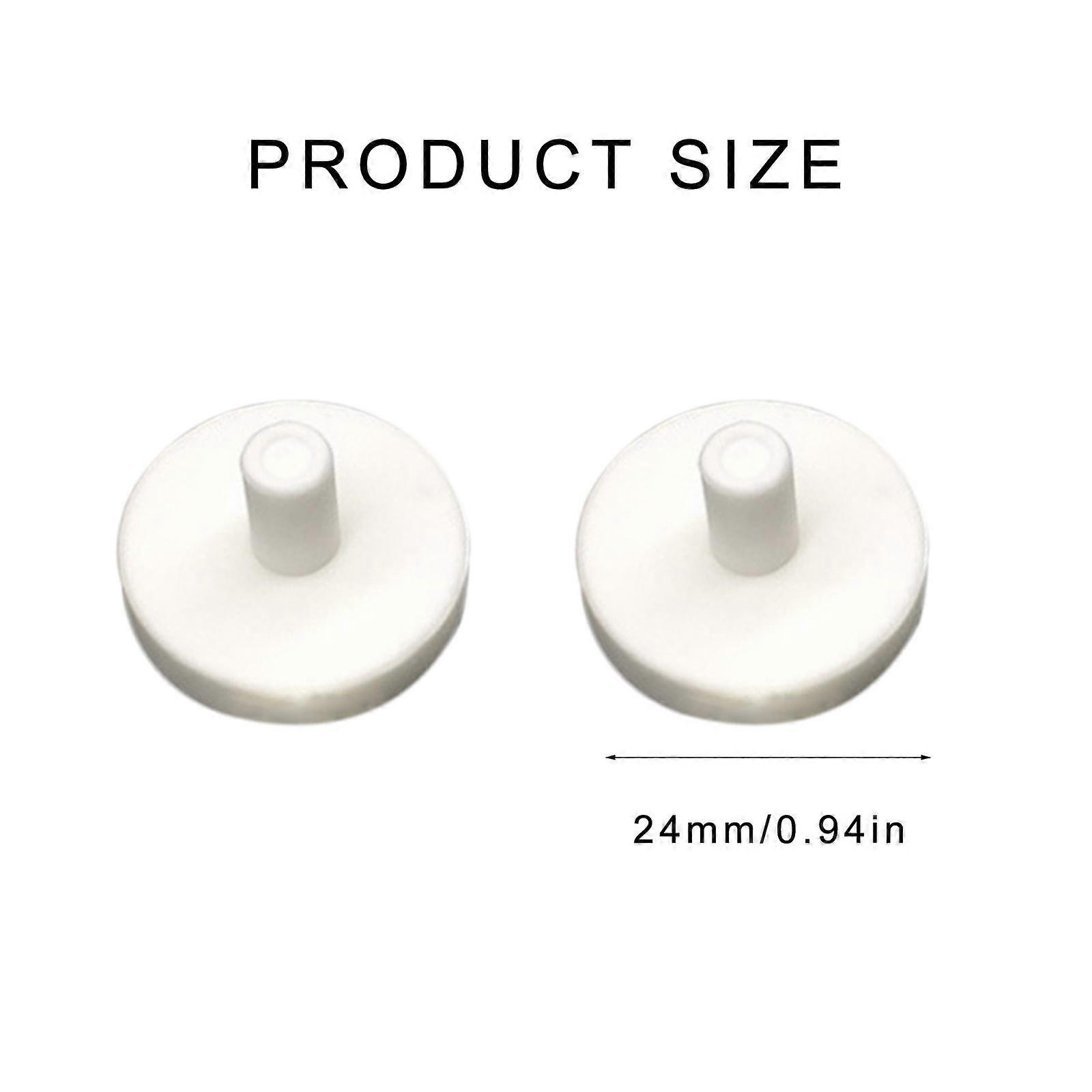 10 Pack Practical Coral Frag Base Seawater Coral Fragment T-Shape Disks Tiles Support for Coralline Growth Reproduce