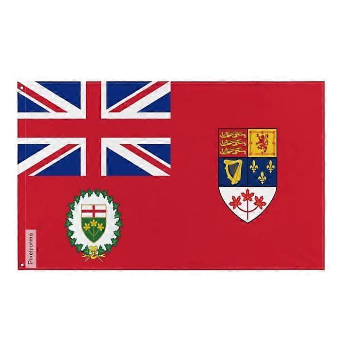 Old Flag of the Lieutenant-Governor of Ontario – 90 x 150 cm – Polyester – Iron Grommets – Durable