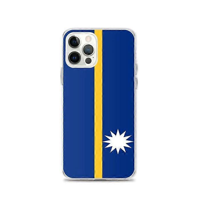 Nauru Flag Phone Case - iPhone 12 Pro