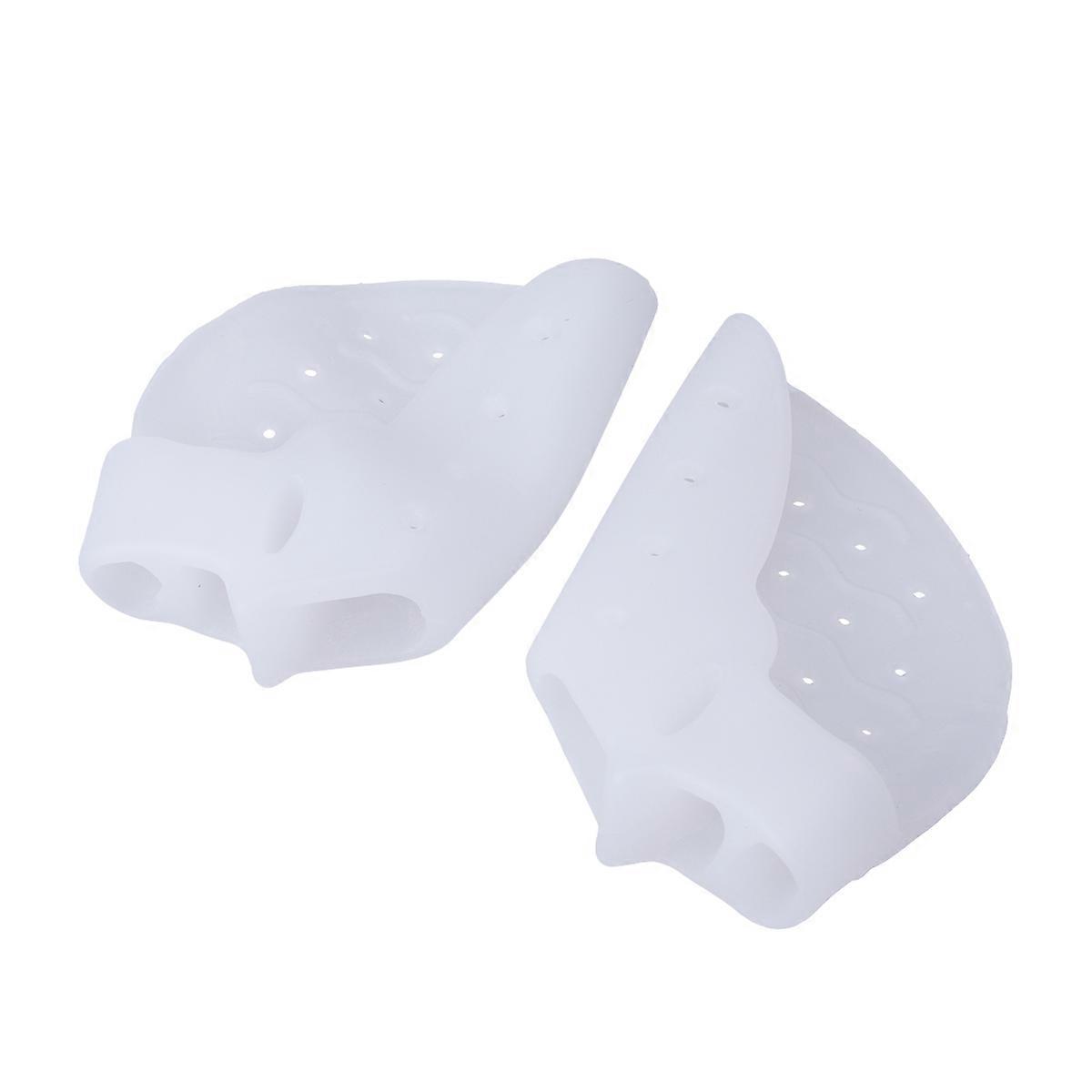 Silicone Toe Cushion with Adjustable Spacer for Optimal Support