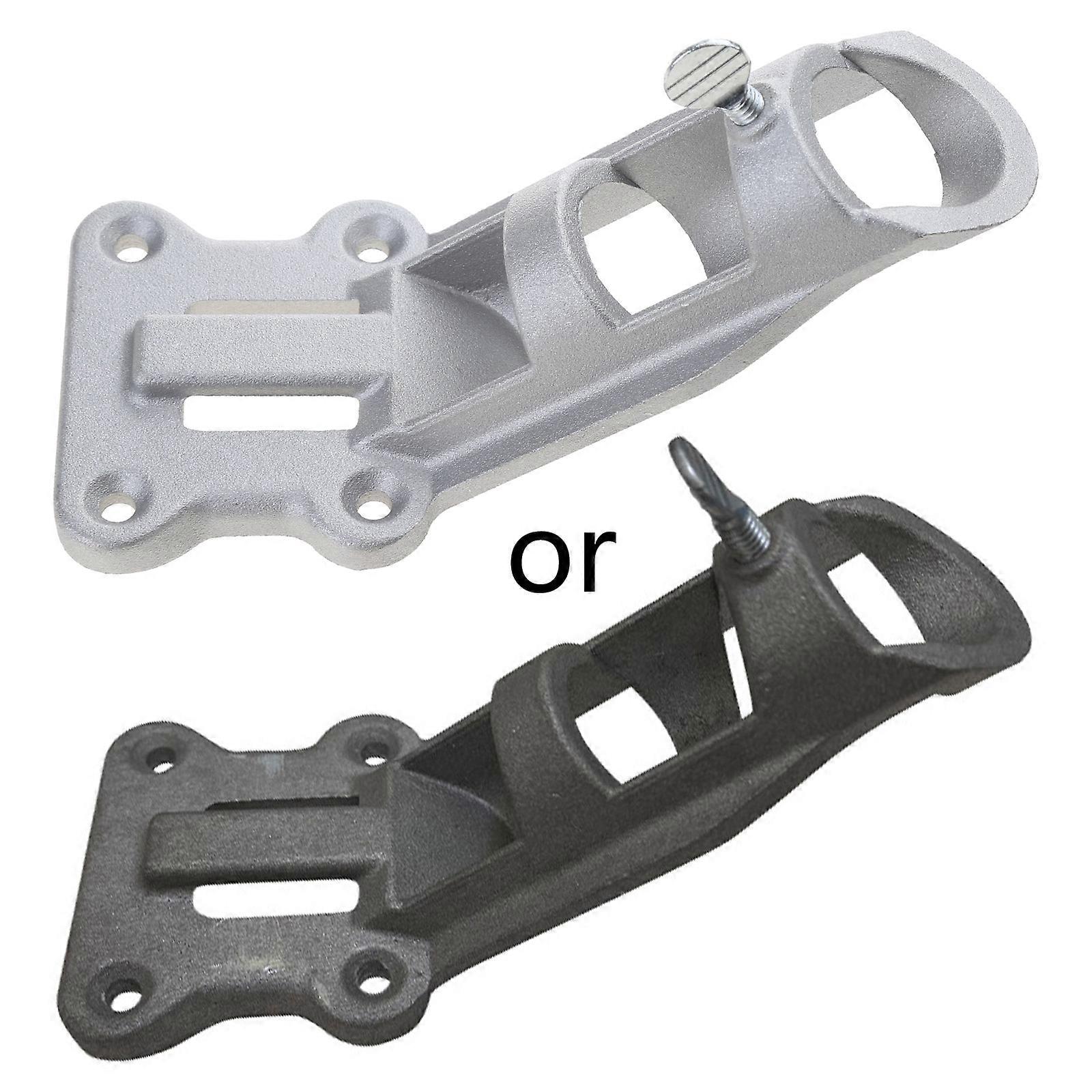 Wall Mount Flagpole Holder Bracket Base Adjustable Angle Fixing Holder for Window Wall Shopping Mall Decoration