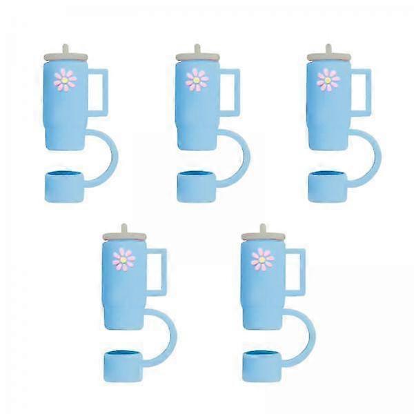 Silicone Straw Caps - 30 Pack for 10mm Straws