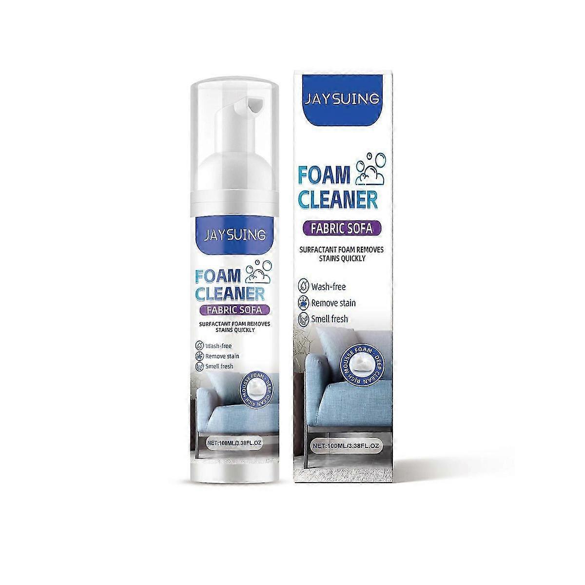 Jaysuing Fabric Sofa Foam Cleaner Fabric Sofa Fabric Curtain Mattress Foam Cleaner