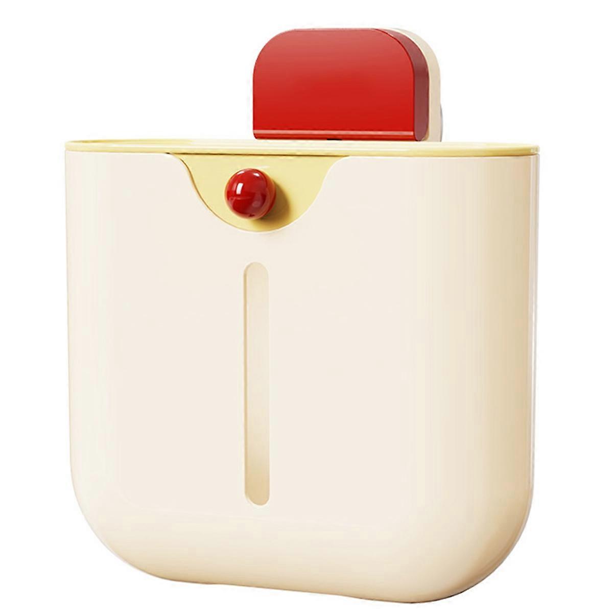 Suction Cup Plastic Wrap Storagebox Home Use Without Punching Storage Rack Large Capacity Wall-Mou