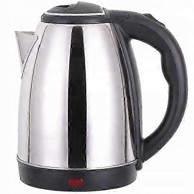 Large Electric Kettle 1500 W 2 Liters Silver/grey Strong
