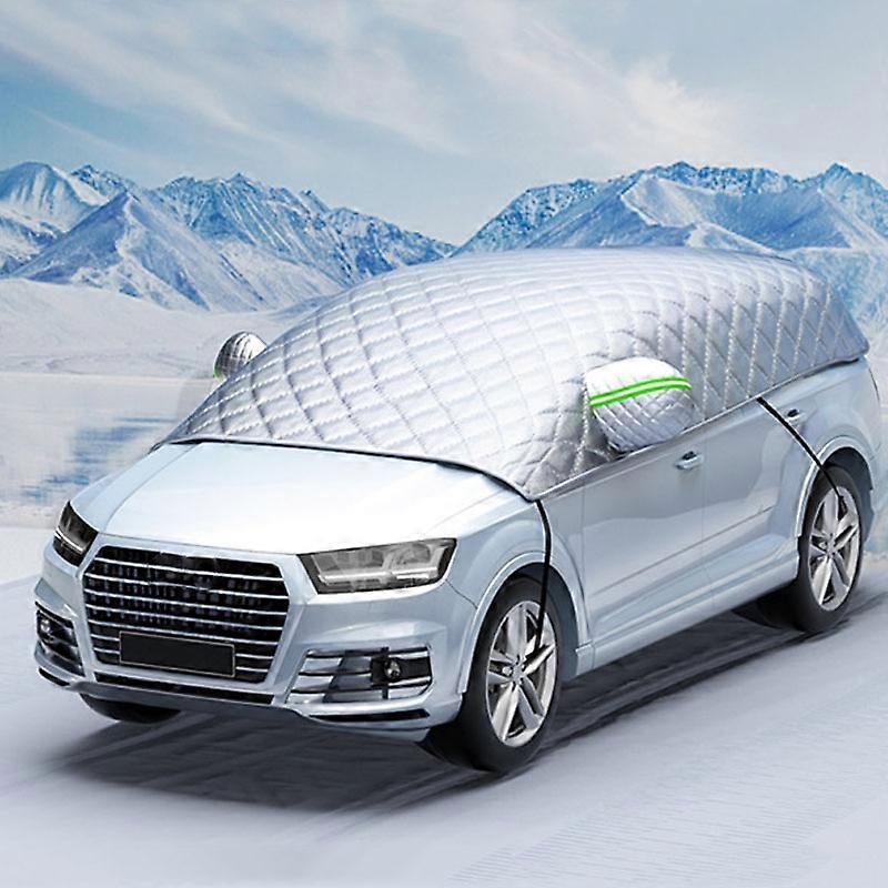 Car Snow Cover Anti-freezing Frost Cover Winter Thickened Car Clothes Blocking Cloth Full Window Coverage