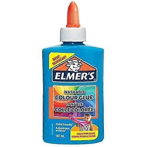 PVA Glue - ELMER'S - Blue - 147 Ml - Washable - Ideal for creative projects