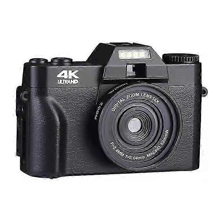 2025 R10 4K HD 48MP Retro Foldable Screen Digital Camera