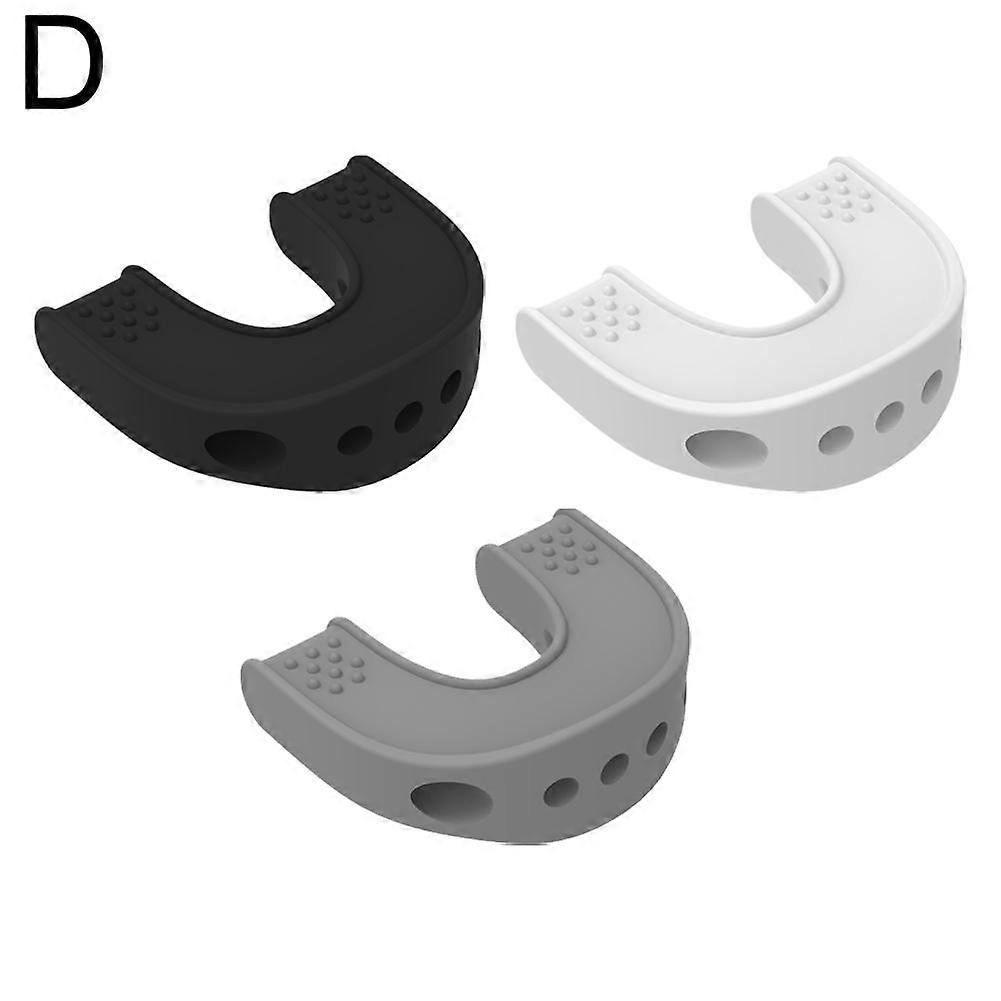 3 packs black and white gray (D)$Training ball masseter ball training ball exerciser jaw trainer masseter ball fitness face training