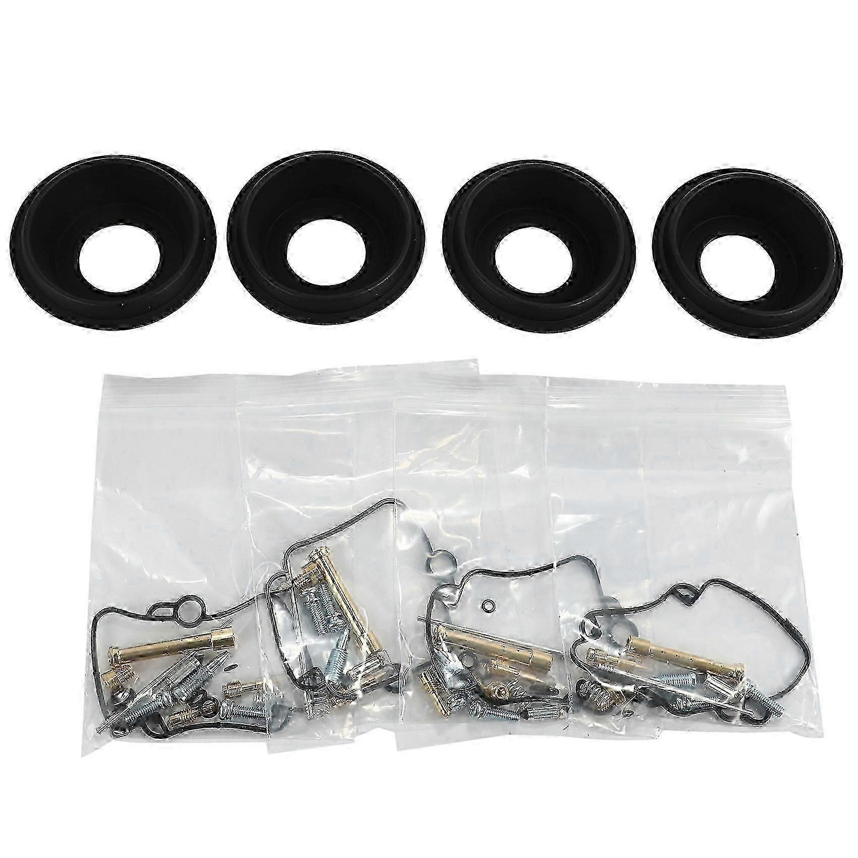 Carburetor Repair Kit with Diaphragm Vacuum Membrane and Pilot Screw Float, suitable for certain motorcycle models including the GSF Bandit