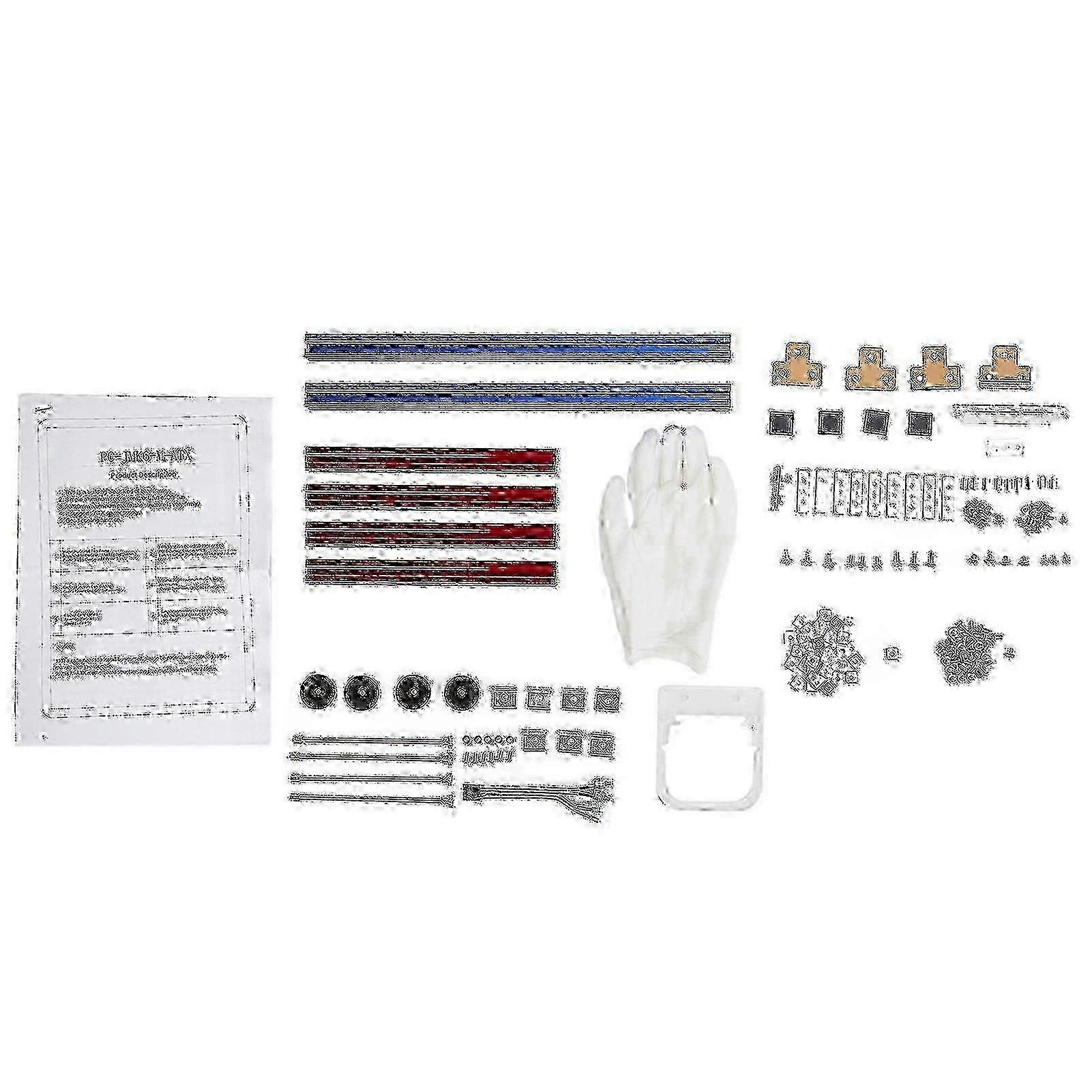 2025 MATX Computer Open Case Bracket Excellent Heat Dissipation Aluminum DIY Bare Frame MATX Computer Case