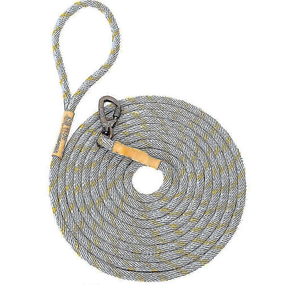 Köpekler için Uzun Tasma Eğitimi, 15 Ft Köpek Halatı Tasma, evcil hayvan Geri Çağırma Eğitim Hattı Dışında