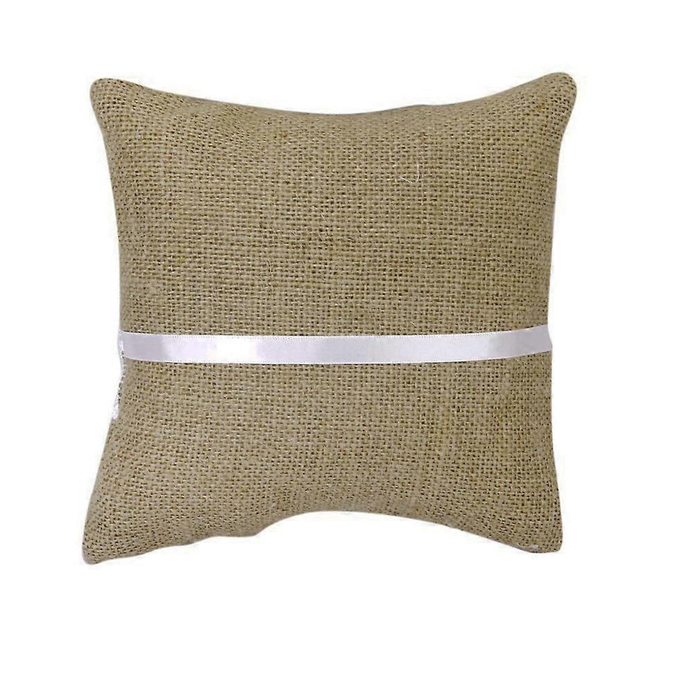 Wedding Ring Pillow Bridal Wedding Ceremony Pocket Cushion Assorted Color 20x20cm Ring Holder 1Set