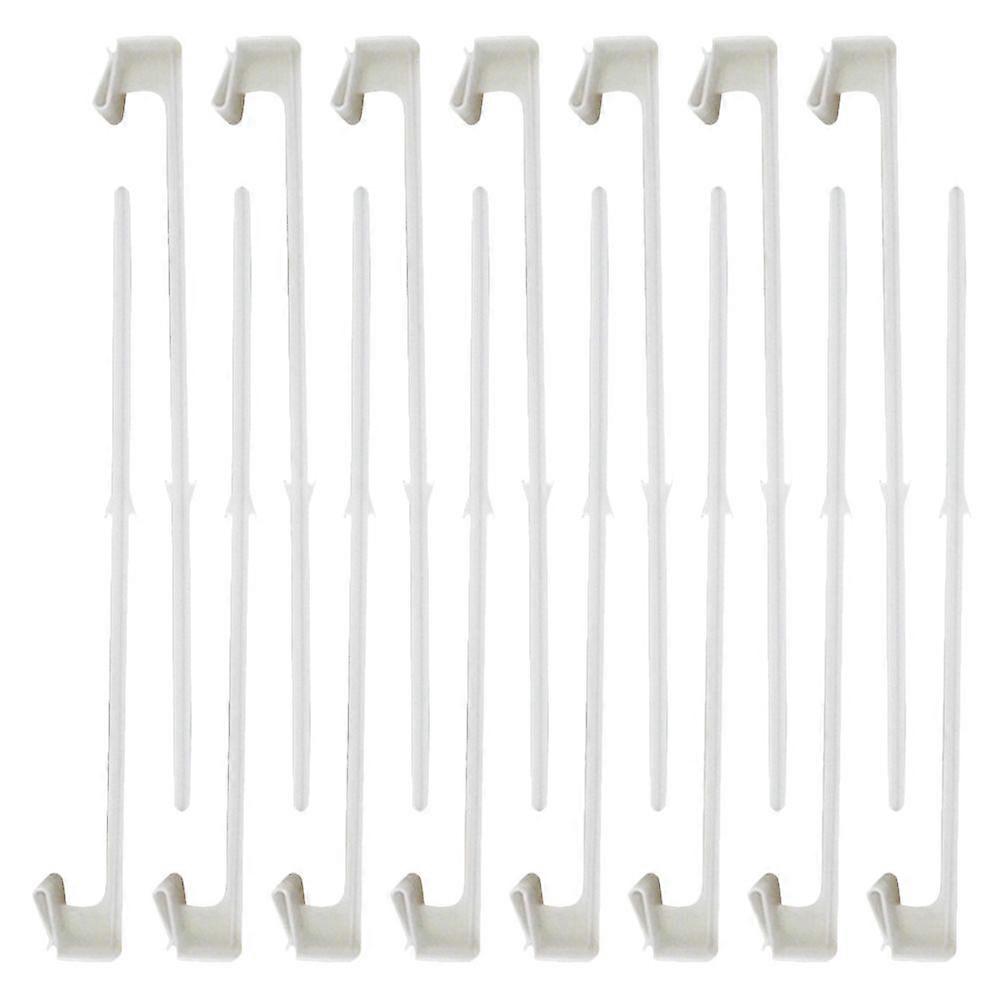 15pcs Car Window Flagpoles Flag Holder Vehicle Window Flag Racks Without Flag