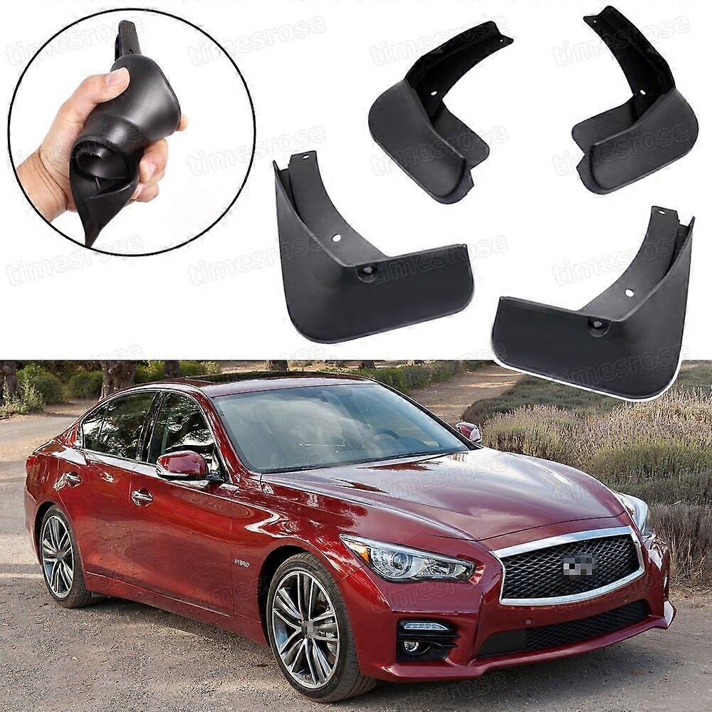 Applies to Car Mud Flaps Splash Guard Fender Mudguard for Infiniti Q50 Q50S 2014-2017