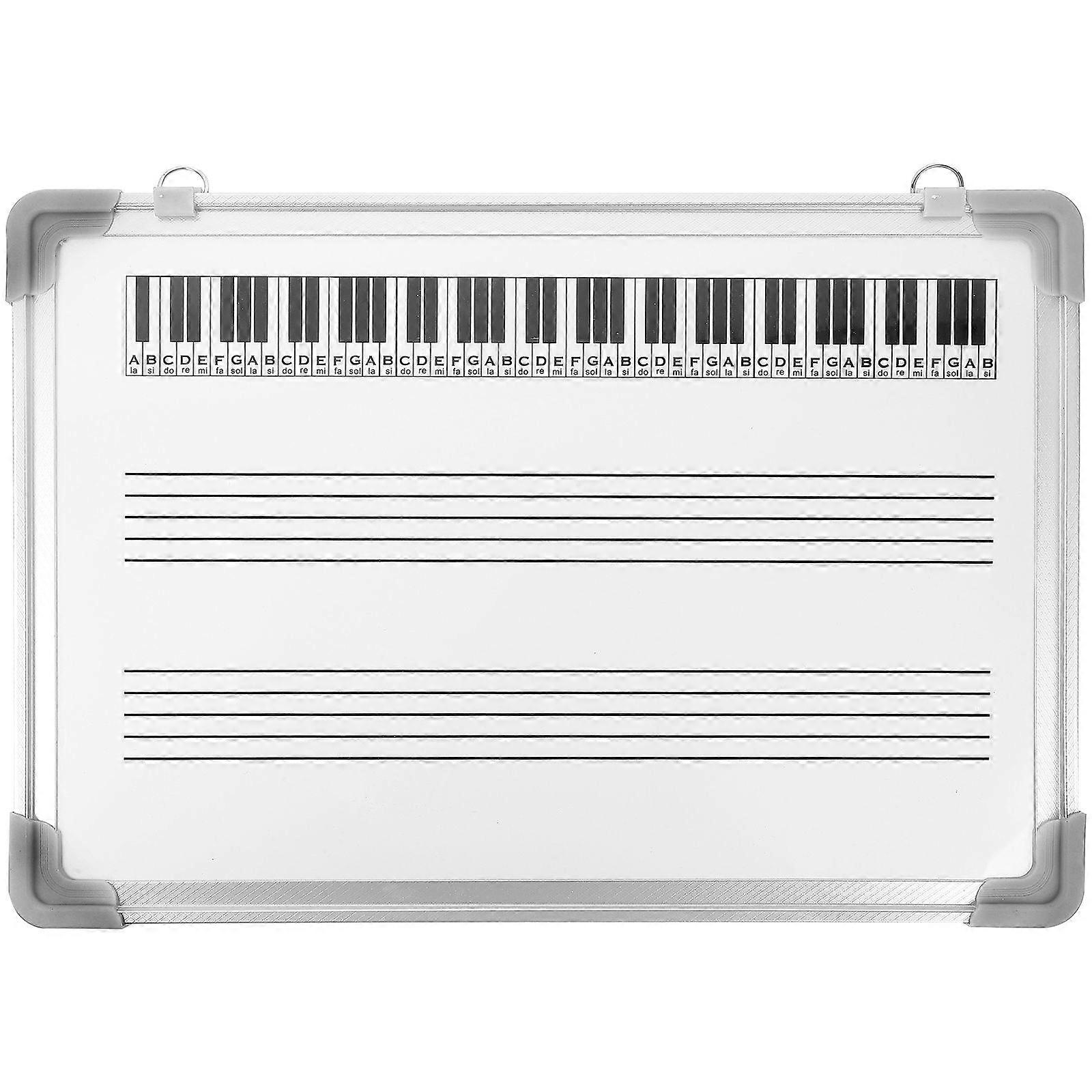 Μουσική Προσωπικό Whiteboard Dry Erase Board Home School Classroom Musical Whiteboard