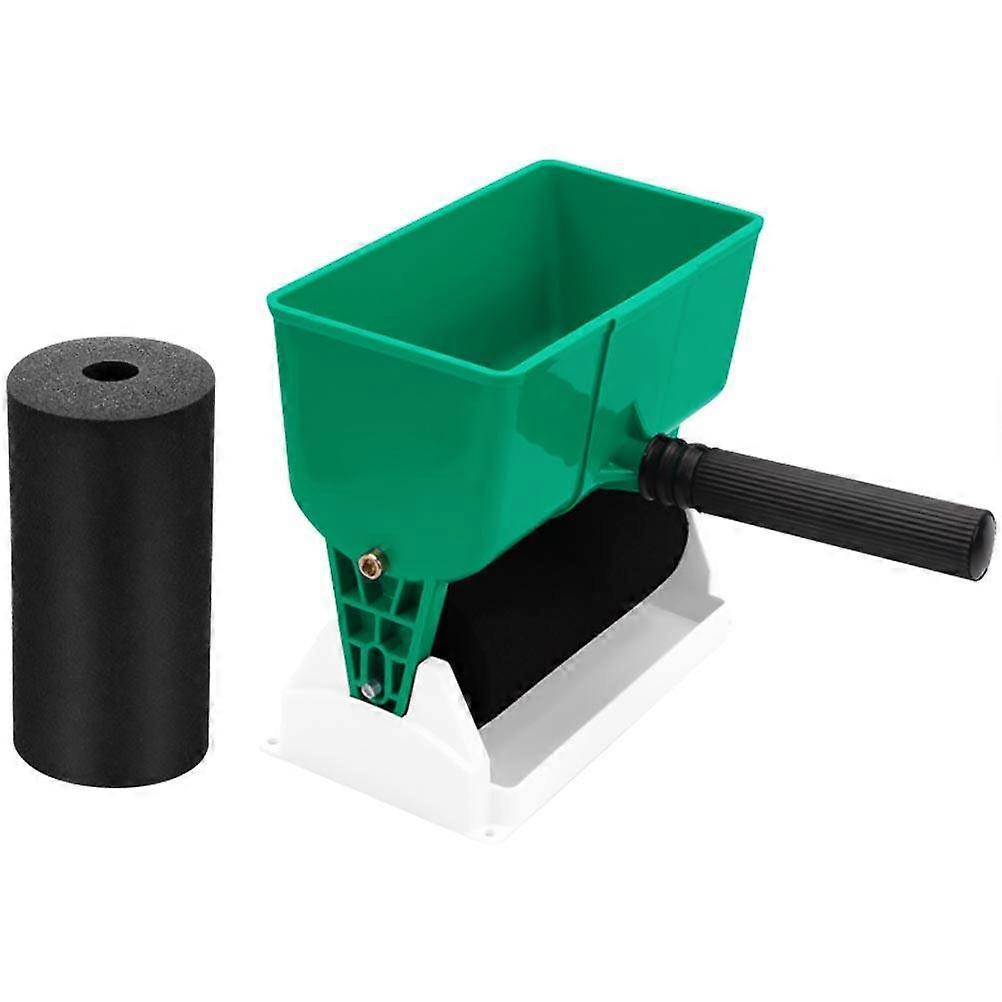 Green Manual Glue Applicator Roller Tool for Efficient Coating and Crafting Use ABS Plastic