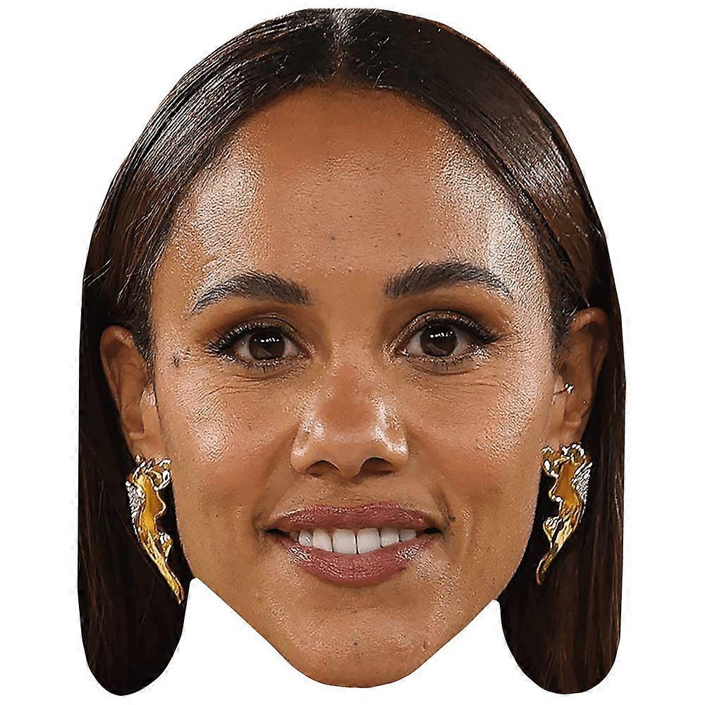 Alex Scott (Earrings) Celebrity Mask, Flat Card Face