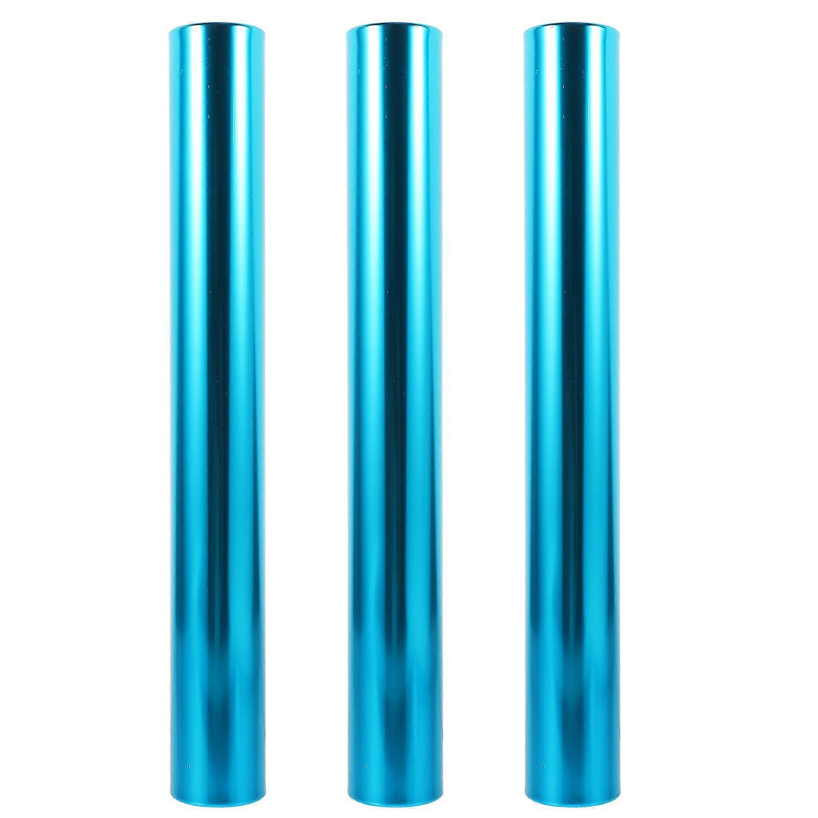 Equipment for Race Track Track Cylindrical Shape Blue Color Stable Grip Parents and Kids 3Pcs