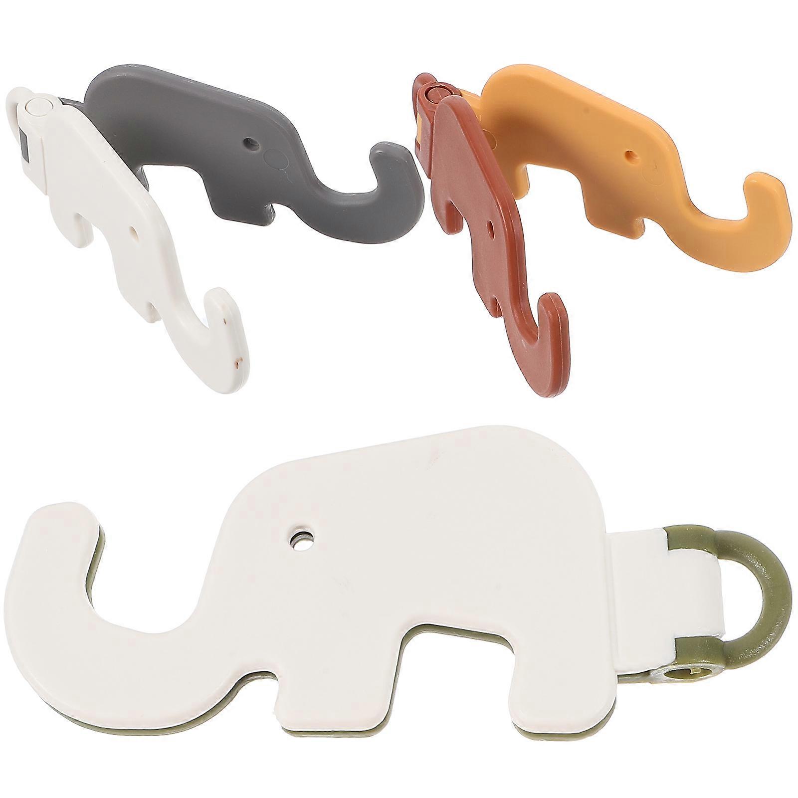 Animal Phone Desk Stand Elephant Phone Holder Stand For DIY Enthusiasts Assorted Color Folding Design 3Pcs