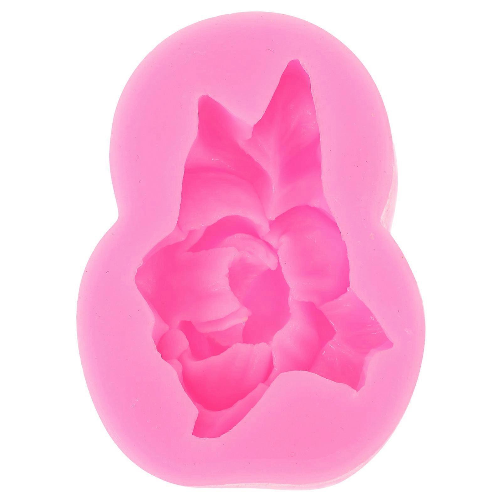 Flower Silicone Mold for DIY Candle Making – Unique Delicate Design for Aromatherapy and Home Crafting Enthusiasts