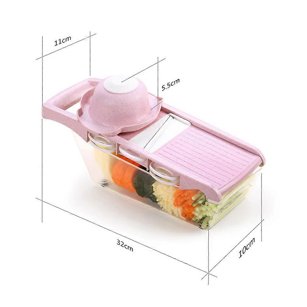 Onion Chopper Kitchen Multi-Functional Chopper Home Use Vegetable Chopping Pink 32 X 11 X 8.5 Cm Nutrient And Vitamin Preservation 1 Set