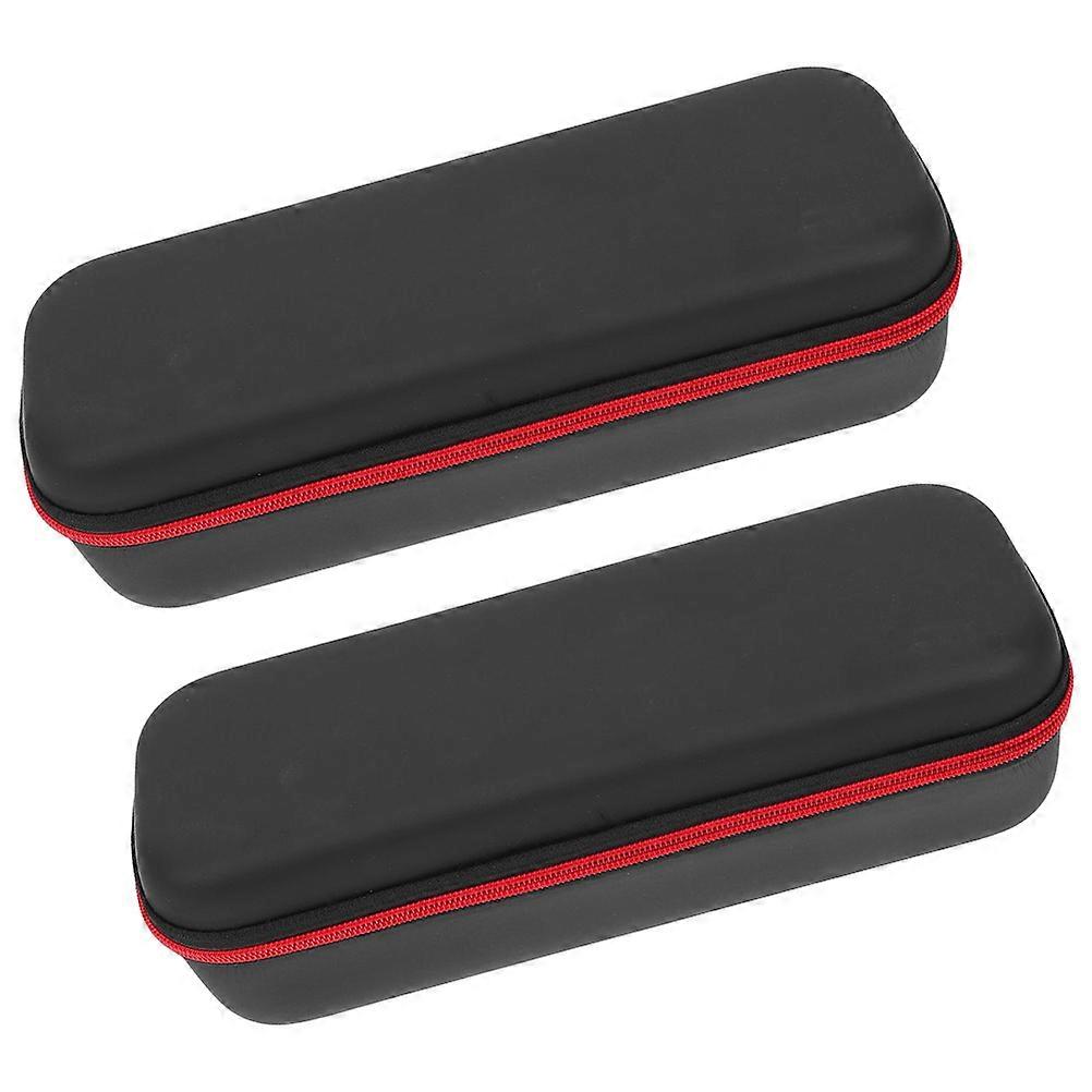 Portable Mic Carrying Cases with Shockproof Protection and Mesh Pocket for Wireless Microphones – Travel Friendly Microphone Bags for Secure Storage
