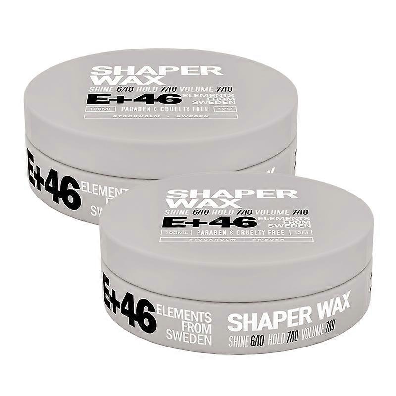2er-Pack E+46 Shaper Wachs 100ml Transparent