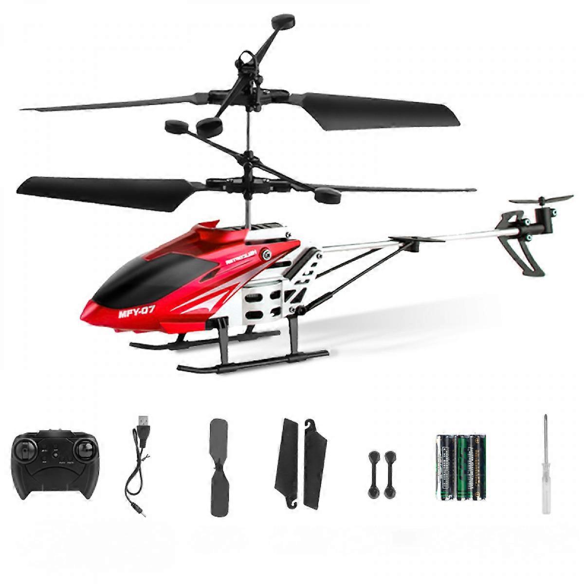 Remote control helicopter, airplane toy with altitude hold