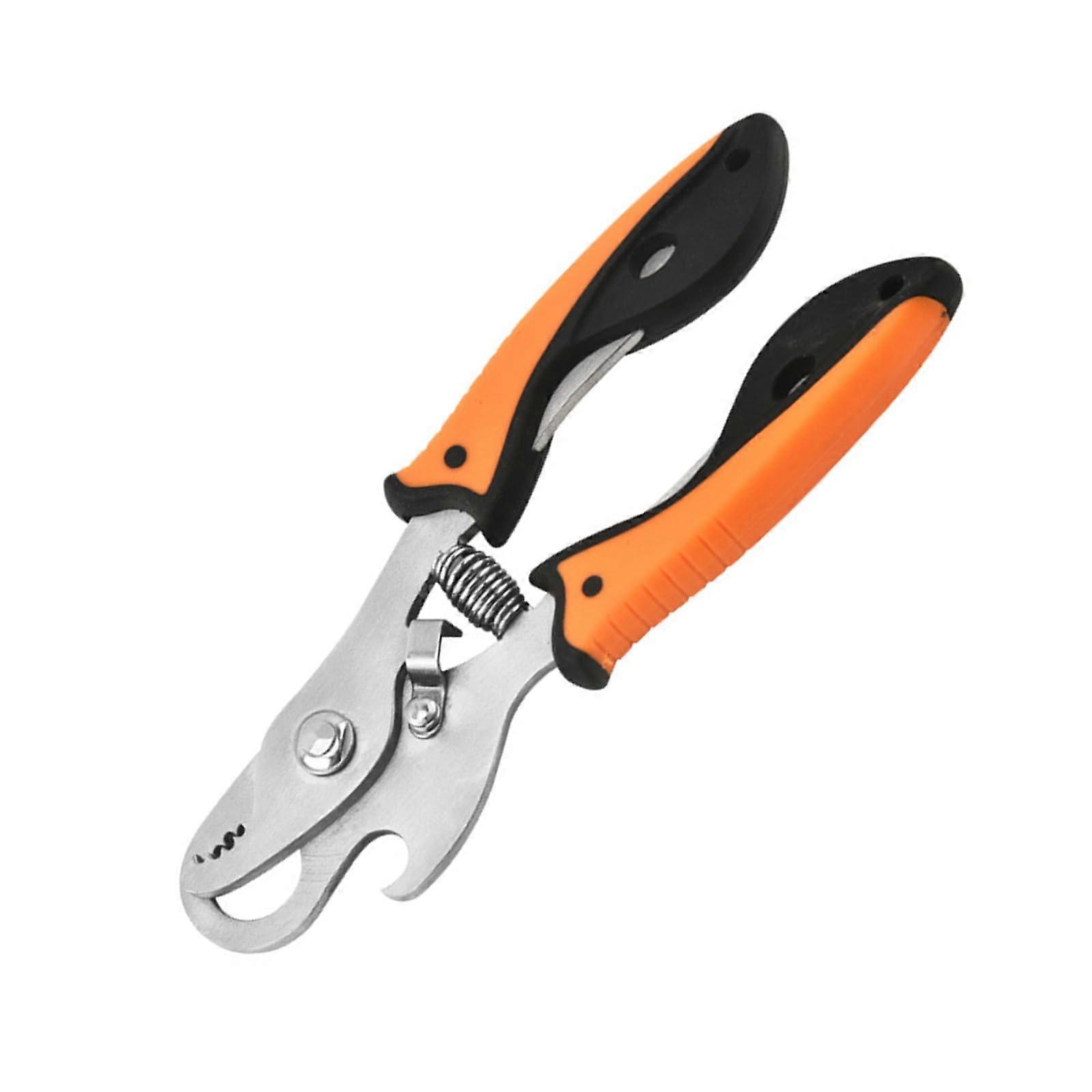 Multifunctional snail tail cutter stainless steel snail tongs for efficient removal of escargot tail in kitchen tools