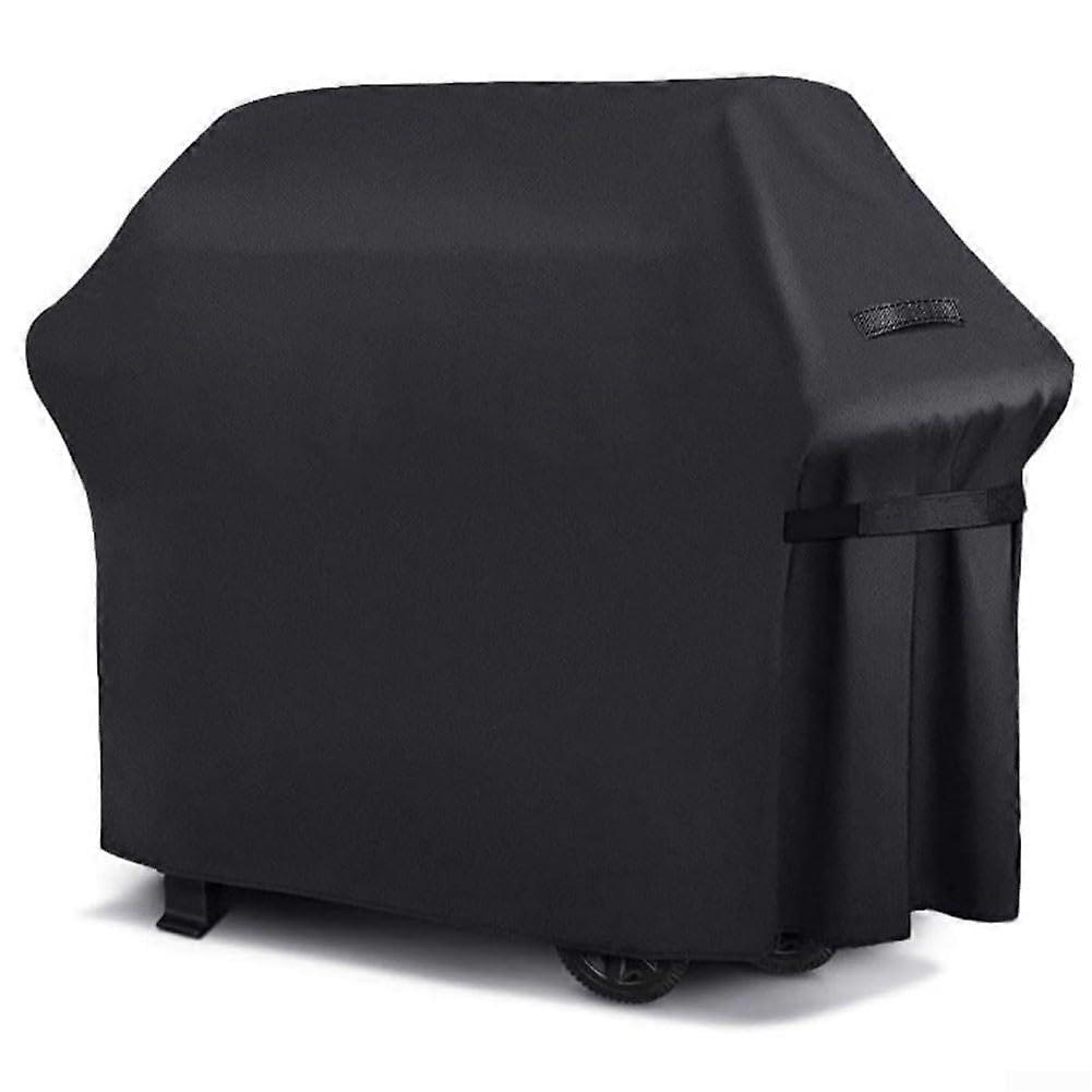 420D Oxford BBQ Grill Cover, Weatherproof Adjustable Fit for Gas and Charcoal Grills, Easy Clean, Compact Storage