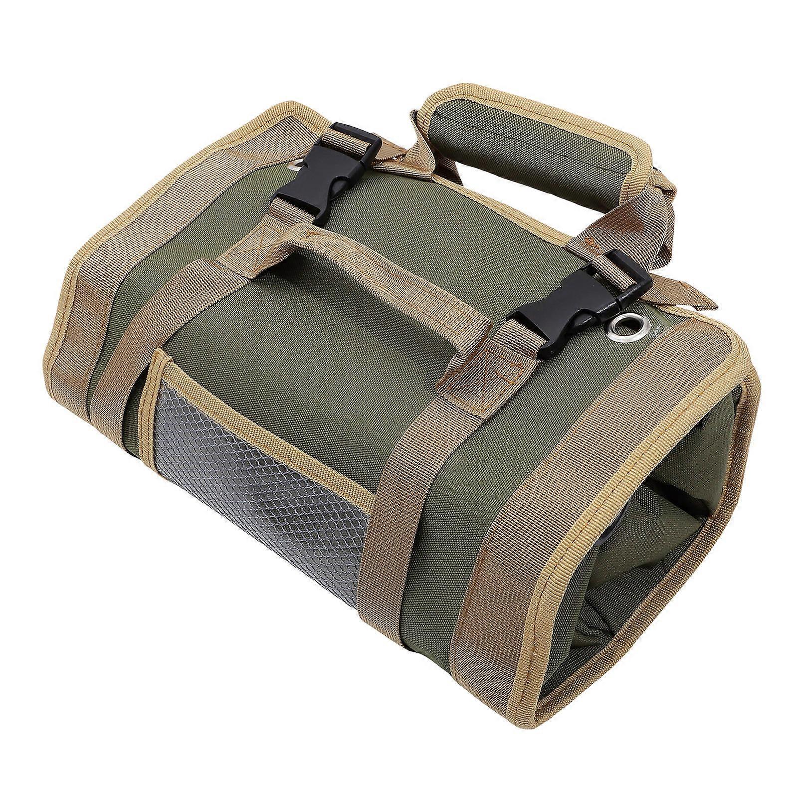 Utility Bag Tool Storage Bag Organizer Portable Gardeners Dark Green 50.00X32.00X6.00CM 1Pack