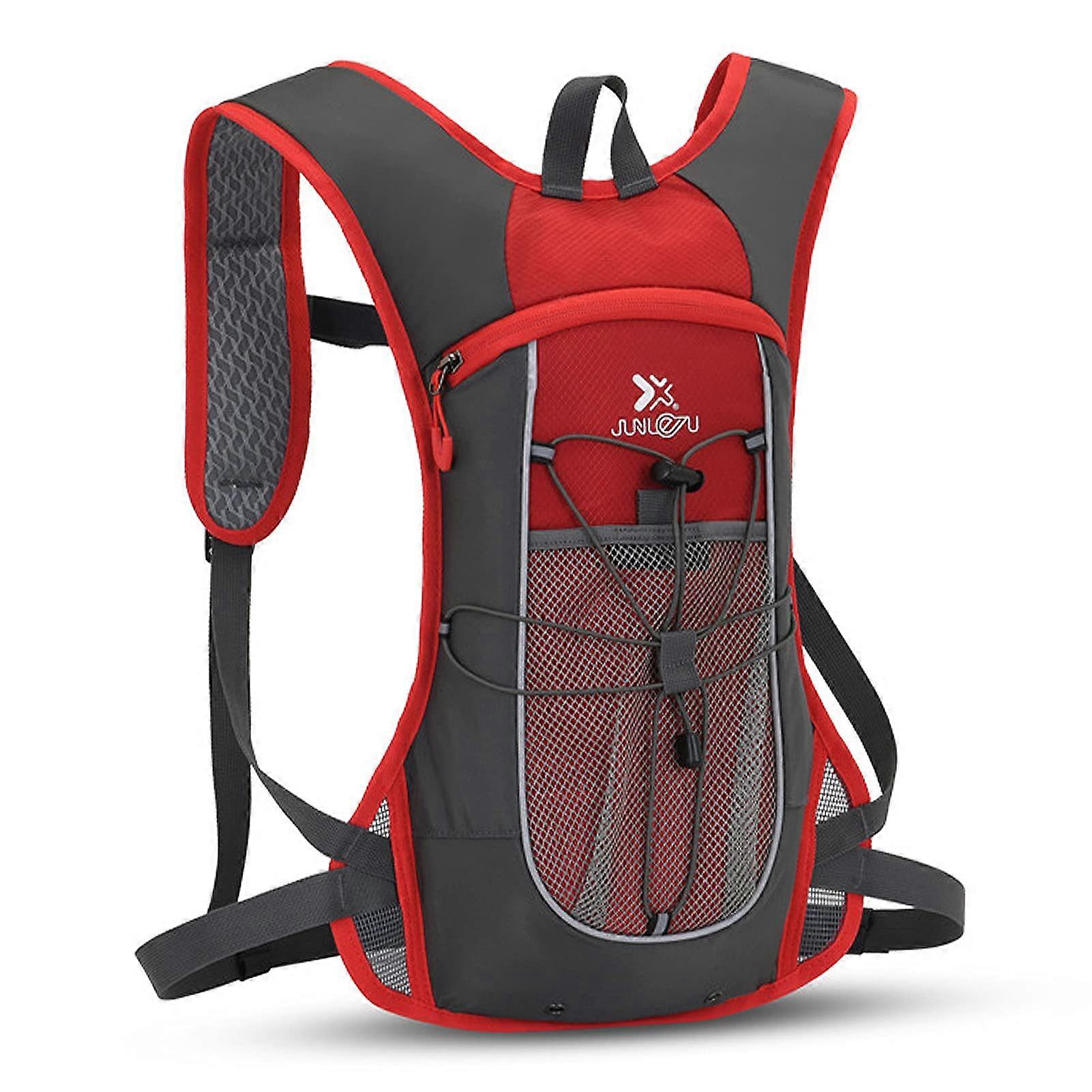Cycling Backpack Mesh Reflective Elements Adjustable Straps for Outdoor Running