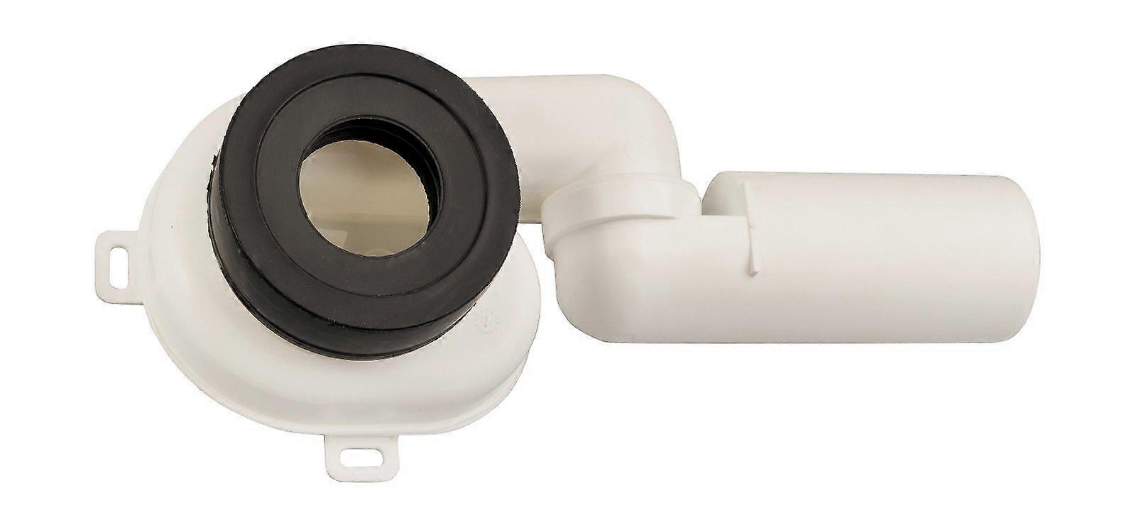 Suction Fitting for Urinal Rotatable for Horizontal and Vertical Mounting White Model 03888-1 1 Piece