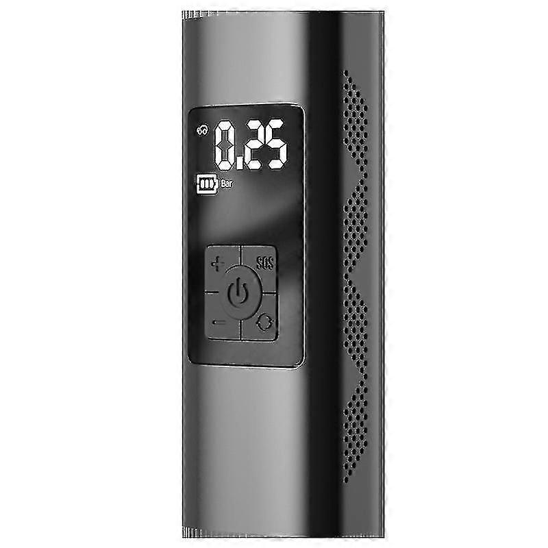 Smart Portable Electric Ball Pump with Precise Pressure Gauge and Digital LCD Display for Sports Balls