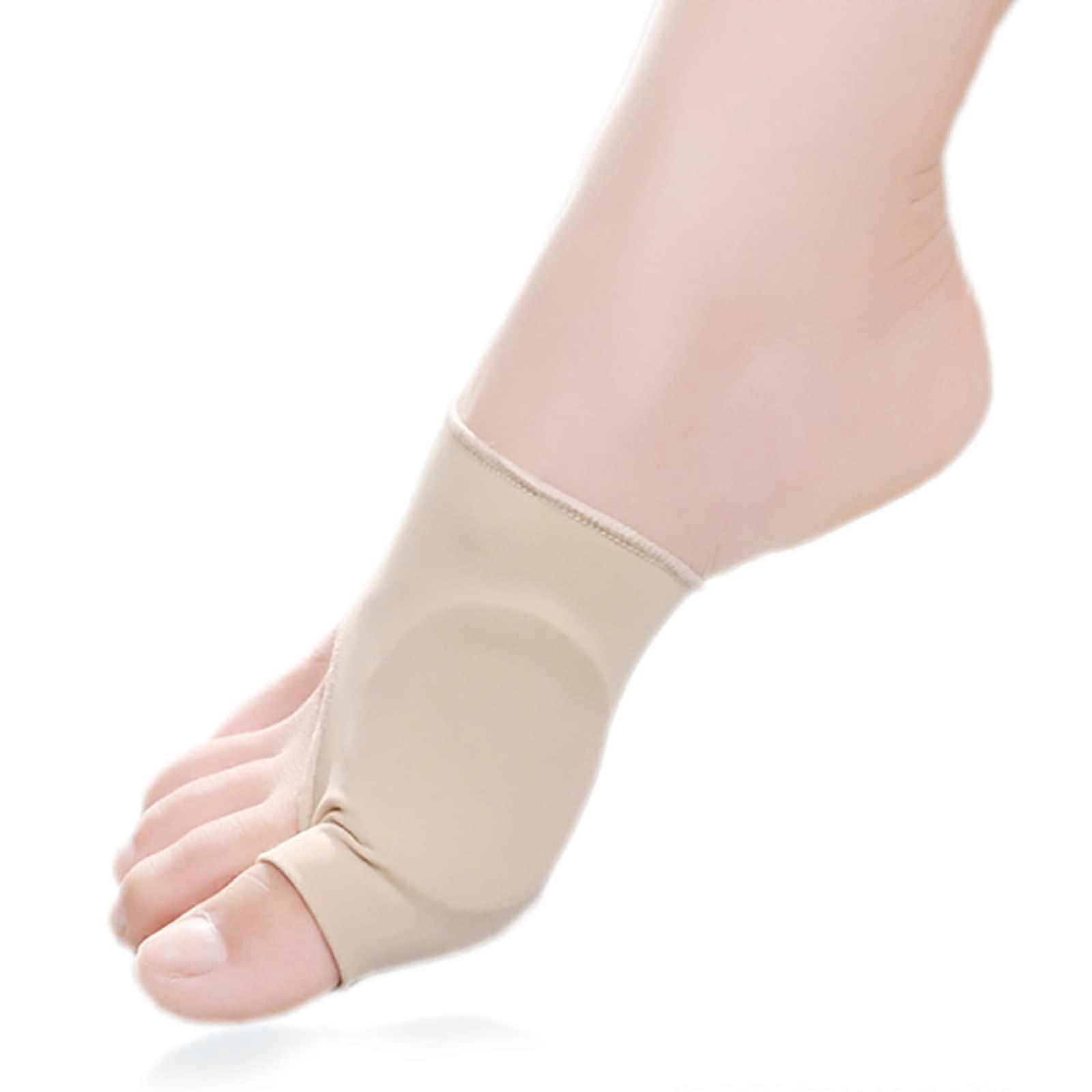 Bunion Corrector – Bunion Pads, Bunion Corrector and Bunion Relief with Gel Shield Toe Straightener and Spacer Fit for Women Men – Flesh (1 Pair)