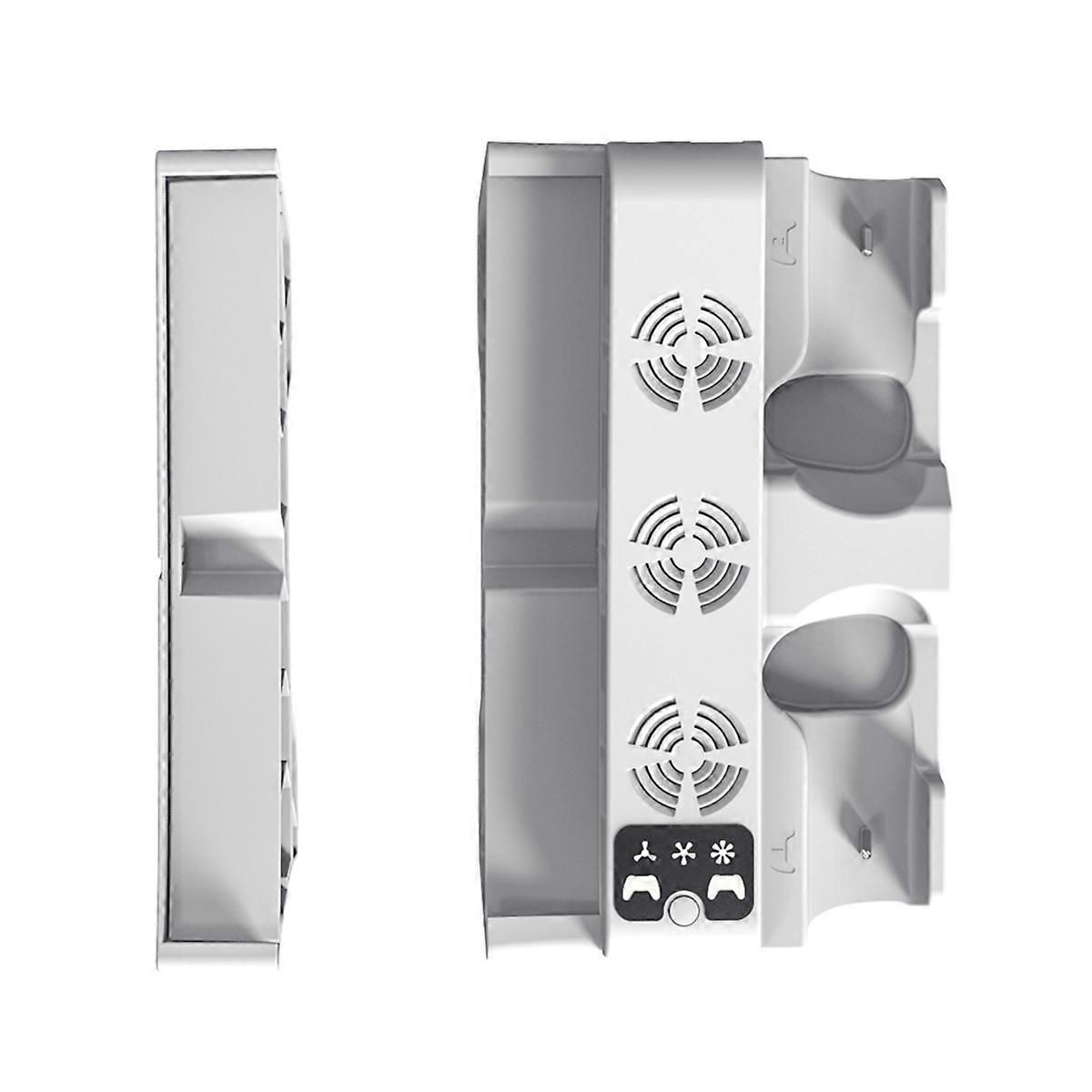 For Slim/ Pro Station with 3-Level Cooling Fans Dock Stand,