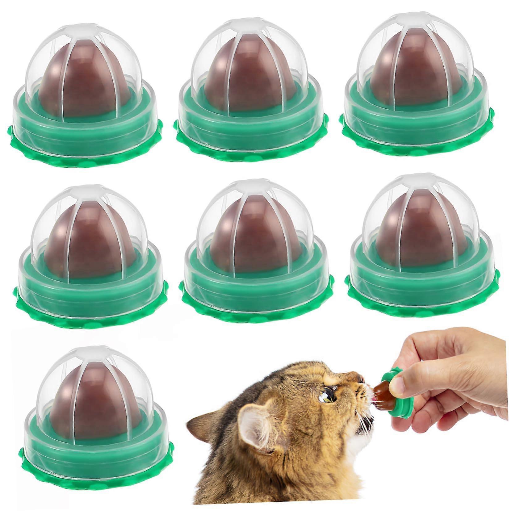 10Pack Catnip Sweets Cat Snacks Sugar Balls for Cats with Assorted Flavors Pet Treats for Every Snacking Moment