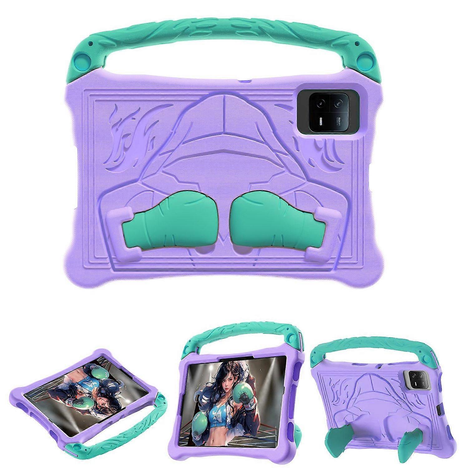 Boxe EVA Tablet Case Para Xiaomi Pad 5 / 5 Pro - Roxo Menta